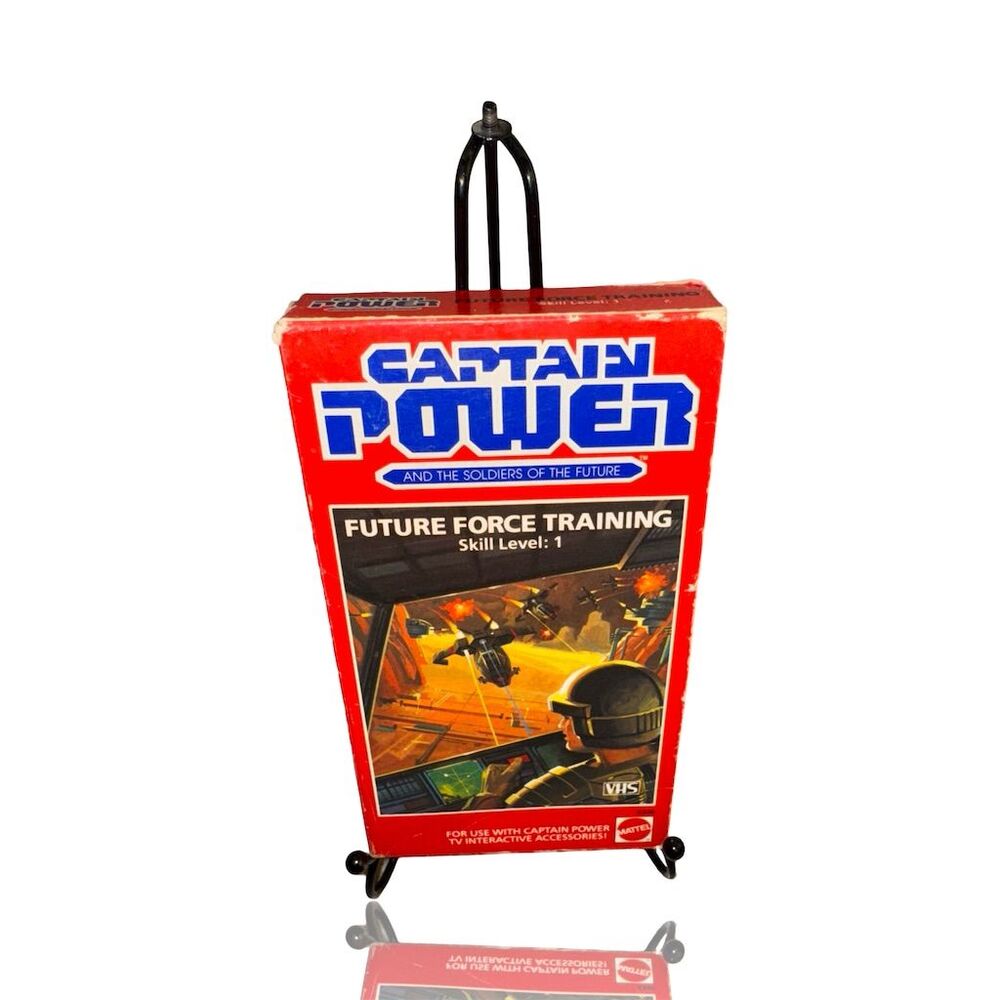 Captain Power Future Force Training VHS 1987 Sci-Fi Special Edition